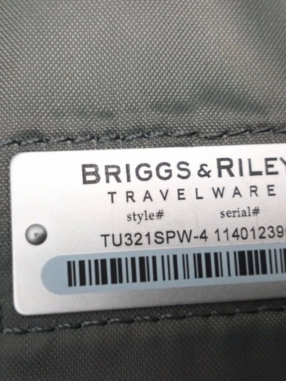 Briggs & Riley Transcend Carry On Bag 21 Inch Spinner Black TU321SPW-4 - Picture 10 of 10